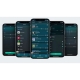 Arylic WBC65 lubiniai garsiakalbiai su tinklo grotuvu ir Bluetooth