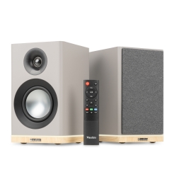 Audizio KS12 aktyvios lentyninės kolonėlės 80W BT, pilkos