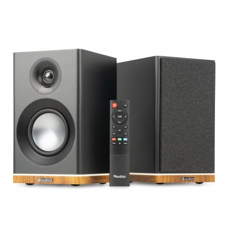 Audizio KS12 aktyvios lentyninės kolonėlės 80W BT, juodos
