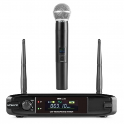 Vonyx WM42H belaidis rankinis UHF mikrofonas