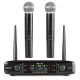 Vonyx WM42HH belaidžiai rankiniai UHF mikrofonai