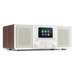 Audizio Palmi muzikinis centras CD/DAB+/FM/USB/BT baltas