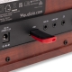 Audizio Lucca internetinis radijo imtuvas su CD, tamsus medis
