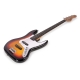 Rebel JB bosinė gitara, Sunburst