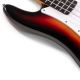 Rebel JB bosinė gitara, Sunburst