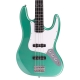Rebel JB bosinė gitara, Metallic Green