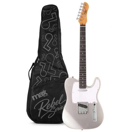 Rebel TE elektrinė gitara, Metallic Silver