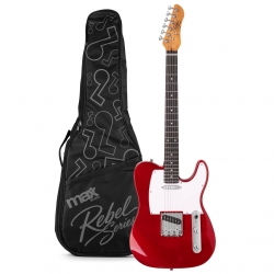 Rebel TE elektrinė gitara, Metallic Red