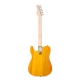 Max GigKit T-series elektrinės gitaros rinkinys, geltona