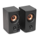 Audizio BS25 aktyvios lentyninės kolonėlės, 40 W, BT, juodos