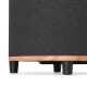 Audizio SW60R aktyvus sūbas, apvalus, 120 W, medžio spalvos