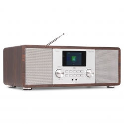 Audizio Pescara internetinis radijo imtuvas 2.1, sidabrinis