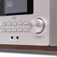 Audizio Pescara internetinis radijo imtuvas 2.1, sidabrinis