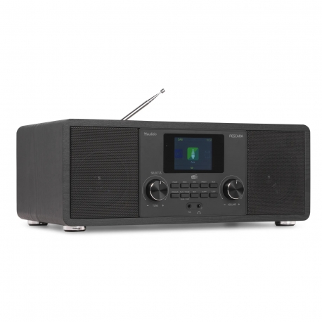 Audizio Pescara internetinis radijo imtuvas 2.1, juodas