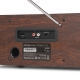Audizio Pescara internetinis radijo imtuvas 2.1, rudas medis