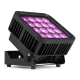 BeamZ StarColor128FB Flat Flood Light 16x 5W RGBWA-UV su akumuliatoriumi
