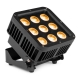 BeamZ StarColor72FB Flat Flood Light 9x 5W RGBWA-UV su akumuliatoriumi