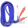 Laidas 3.5-2RCA 1.5m /auksinis/
