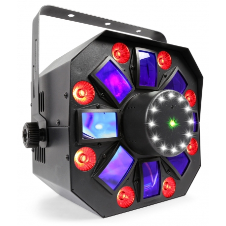 BeamZ MultiAcis IV LED with laser and strobe