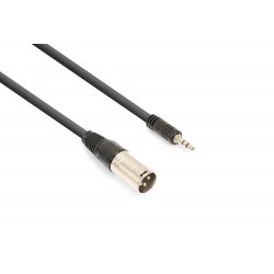 Cable XLR Male-3.5 Stereo (0.5m)