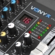 VONYX VMM-K402 4-Channel Music Mixer with DSP