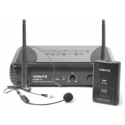 VONYX STWM711H 1-Channel VHF Wireless Headset Microphone System