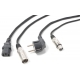 CX02-15 Audio Combi Cable Schuko - XLR F / IEC F - XLR M 15m