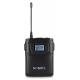 VONYX WM62B Wireless Microphone UHF 16Ch with 2 Bodypacks
