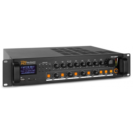 PDV120MP3 PA Mixer Amplifier 120W/100V 4 zones