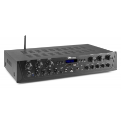 PV260BT 6-kanalų garso stiprintuvas  6x 100W su USB/BT/SD/FM